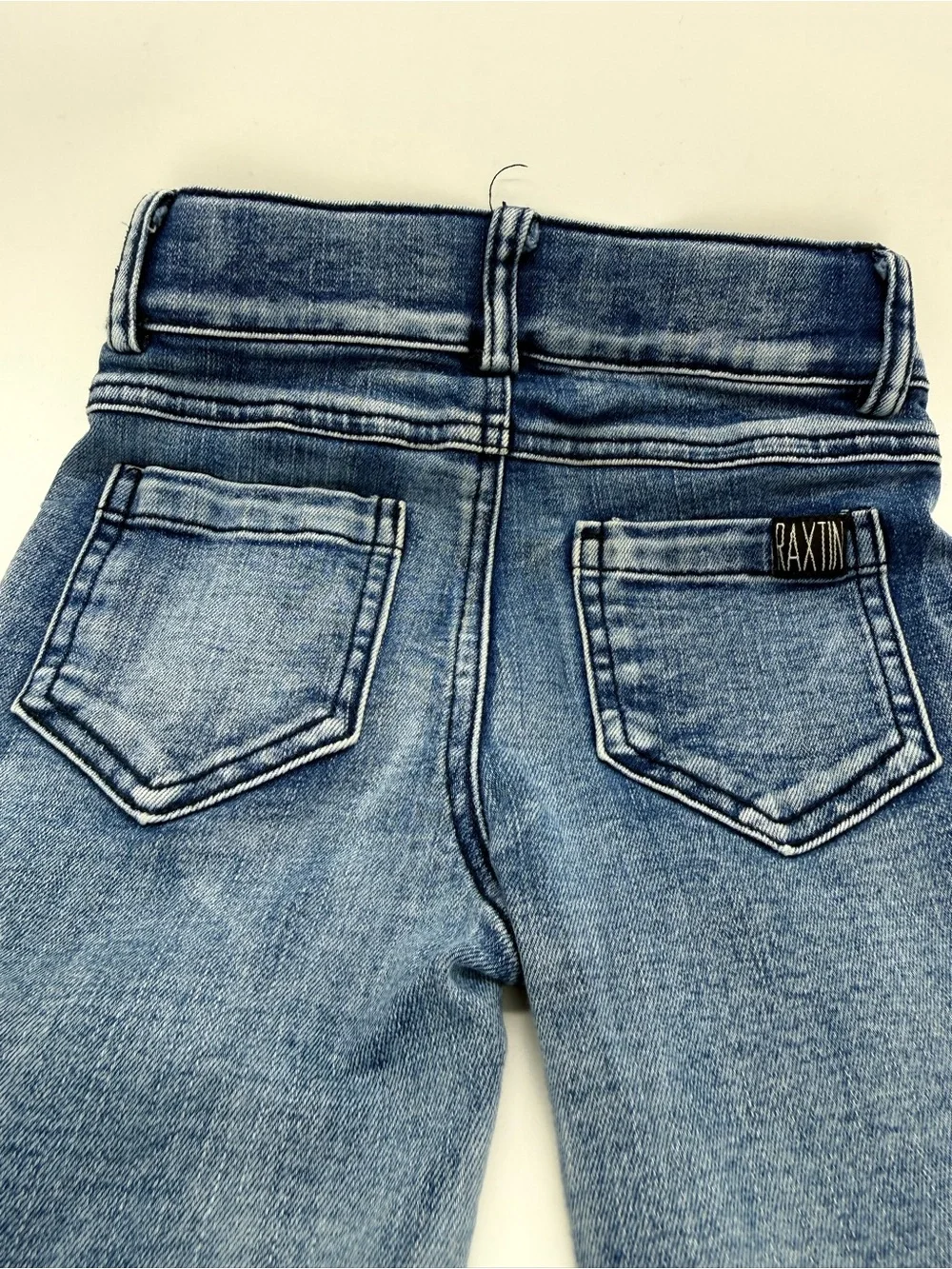 Raxtin Distressed Blue Jeans 3t